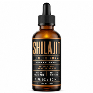 Extrait de résine de Shilajit de l'Himalaya purifié en gouttes liquides, complément antioxydant, soutien à la digestion et à l'immunité, sans gluten, sans produits laitiers - Product Image 1