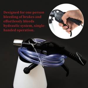 Herramienta <span class=keywords><strong>de</strong></span> cambio <span class=keywords><strong>de</strong></span> aceite <span class=keywords><strong>de</strong></span> freno neumático <span class=keywords><strong>de</strong></span> 1L con adaptadores <span class=keywords><strong>de</strong></span> cilindro Tapones rápidos <span class=keywords><strong>de</strong></span> aire para la mayoría <span class=keywords><strong>de</strong></span> los vehículos Kit <span class=keywords><strong>de</strong></span> purga <span class=keywords><strong>de</strong></span> <span class=keywords><strong>frenos</strong></span> - Product Image 3