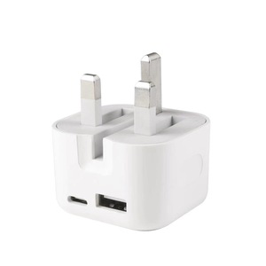 Nouvel adaptateur pliable PD <span class=keywords><strong>35W</strong></span> double port A+C (norme britannique) avec protection BMS intelligente, compatible avec la charge rapide intelligente PD des appareils <span class=keywords><strong>Apple</strong></span> - Product Image 5