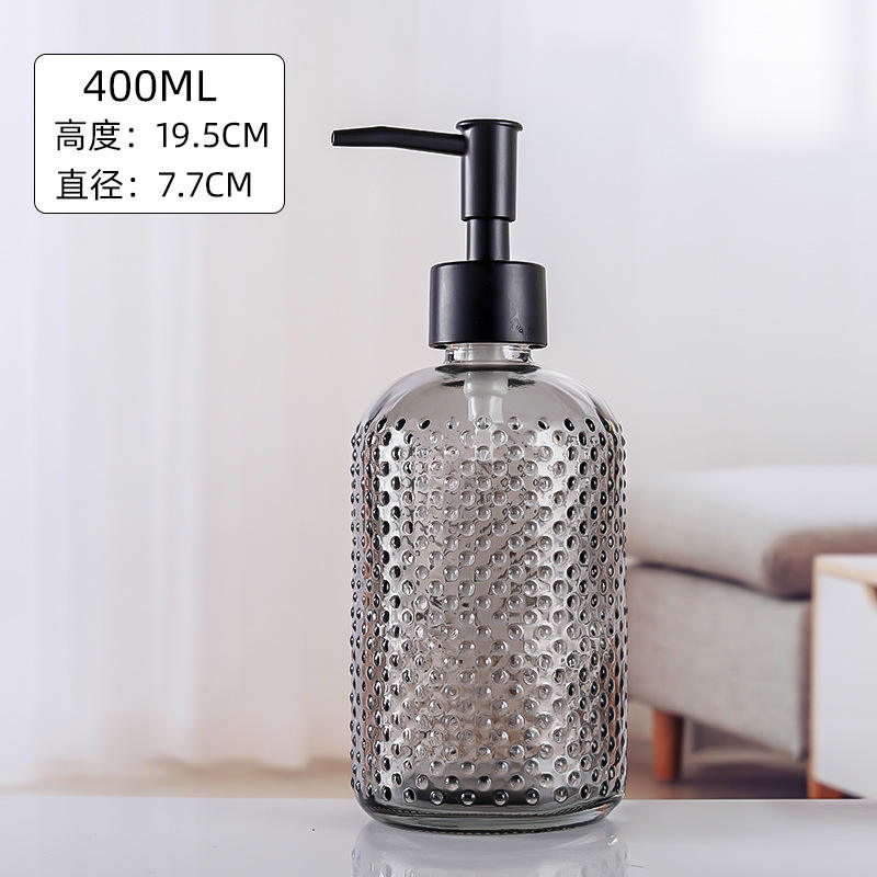 ขวดสีเทา + ปั๊มสีดำ