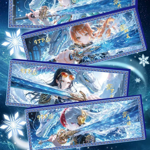 Cartes de collection émaillées en métal monobloc Mengyun Creative, collection de personnages d'anime, carte de présentation, boîte mystère, <span class=keywords><strong>cadeau</strong></span> pour fans - Product Image 3