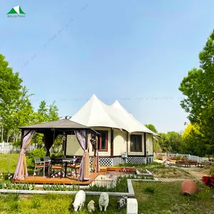 Bolin çin tedarikçisi prefabrik ev Igloos tesisi Safari sıkma çadır açık kamp büyük aile için