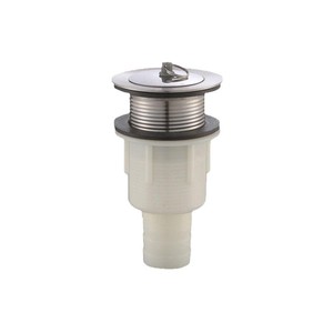 Ensemble de vidange pour évier Huixin 40, en acier inoxydable, sans trou de trop-plein, pour évier de buanderie - Product Image 2