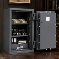 CEQSAFE Coffre-fort de sécurité pour la maison, en métal, ignifuge, pour argent, coffres-forts ignifuges