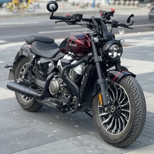 มอเตอร์ไซค์ครุยเซอร์สไตล์เรโทร Grey Stone 300 ซีซี สำหรับผู้ชายและผู้หญิง รุ่นคลาสสิค Indian Pursuit Limited 250 ซีซี/300 ซีซี พร้อม 112 คิวบิกใหม่ - Product Image 6