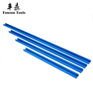 Glissière de guidage pour le travail du bois, rail de guidage, échelle de poussée, échelle, scie circulaire électrique, table basculante, établi, modification DIY - Product Image 5