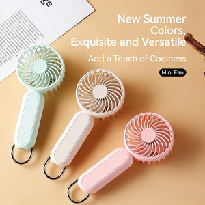 Bulk Mini <b>Fan</b> Portable <b>Handheld</b> <b>Fan</b> 3-Speed Quiet USB Rechargeable Desk/Sports <b>Fan</b> Household Car & Outdoor Use in Car & Hotel - Product Image 1