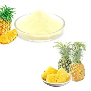 Organik ananas suyu tozu bitki özü dondurularak kurutulmuş toplu ananas meyve tozu