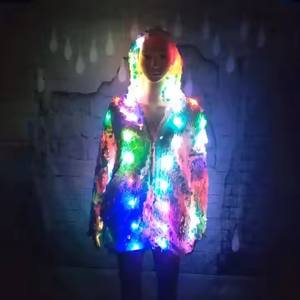 Costume lumineux à LED avec télécommande pour <span class=keywords><strong>discothèque</strong></span>, festivals de musique électronique, décorations créatives pour spectacles. - Product Image 4