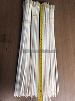 Teint en gros naturel blanc paon bâton tige plumes de paon pour matériel de montage de mouches accessoire de pêche bricolage artisanat naturel