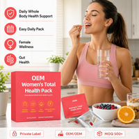 Compléments Alimentaires Multivitaminés pour Femmes – 30 Sachets (5 par paquet) – Tout-en-un – Emballage Personnalisé – Vente en Gros – Marque Privée – OEM
