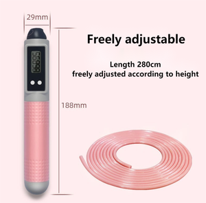 Haute qualité vente chaude ABS poignée couleur personnalisée comptage corde à sauter cordes à sauter pour l'exercice Fitness - Product Image 6