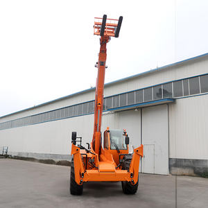HS-6017T <span class=keywords><strong>telehandler</strong></span> מופעל דיזל 4500 ק "ג עומס מקסימלי 5900 מ" מ גובה טלטלסקופי ארבעה גלגל - Product Image 3