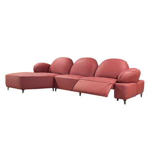 Juego de Muebles de Sala de Estar de Alta Gama con Asientos Cómodos, Personalizables, de Diseño Moderno y Original, en Cuero Grueso - Product Image 1