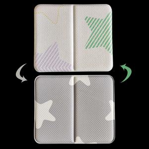 Alfombrilla de juegos para bebés <span class=keywords><strong>con</strong></span> <span class=keywords><strong>huella</strong></span> para caminar, aprendizaje, fácil hoja plegable XPE, alfombrilla lavada para niños para tiempo de juego e instrucciones - Product Image 6