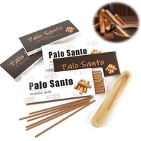 Bâtons d'encens naturels en Palo Santo, 46 pièces/boîte, 12 cm, pour purifier l'air et calmer l'esprit