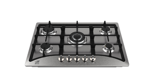 เตาแก๊สแบบประหยัดพลังงาน ทนทาน ทำจากสแตนเลส กันน้ำ เตาแก๊ส 5 หัว สำหรับใช้ในครัวเรือน รับประกัน 1 ปี - Product Image 2