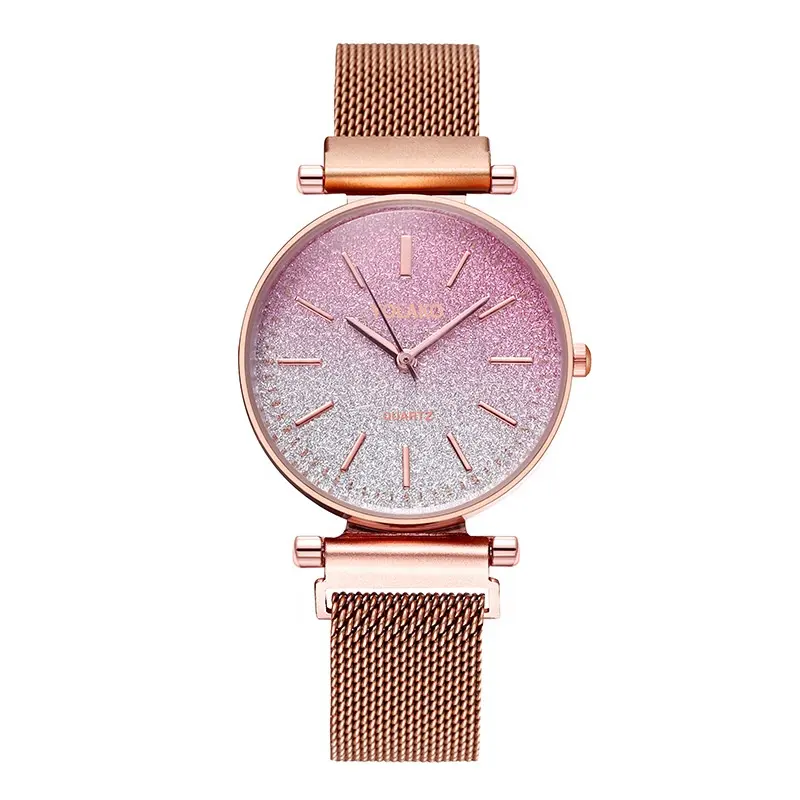 2022 Hot Luxury Starry Sky Mesh Magnet Watch elegante orologio da polso da donna fantasia la mia ragazza