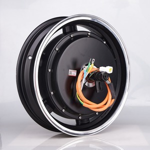 มอเตอร์ฮับ BLDC ความเร็วสูง 1500W ขนาด 14 นิ้ว แบบไม่มีขอบล้อ สำหรับมอเตอร์ไซค์  ขนาด 14 นิ้ว แบบไม่มีขอบล้อ 3.5 นิ้ว - Product Image 2