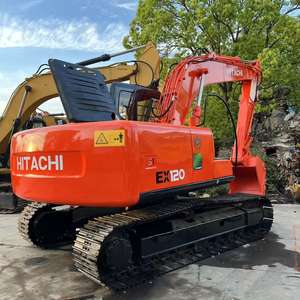 Excavadora Usada Hitachi EX120 120-3 120-5 120-6, Excavadora Hidráulica de Orugas de 12 Toneladas, Excavadora Usada Original de Japón - Product Image 2
