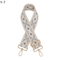 Célèbre Style Ethnique Motif À Base De Plantes Sangle De Sac 5cm Sangles De Guitare pour Sacs À Main