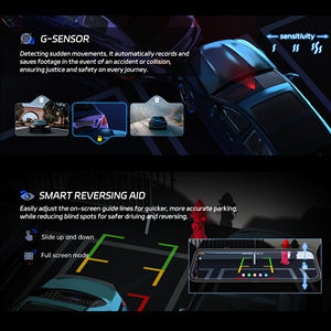 ADAS BSD Dashcam 9,66 Zoll Auto-Rückspiegel WIFI ADAS 2K Dashcam Auto-DVR Dashcam für Fahrzeuge - Product Image 5