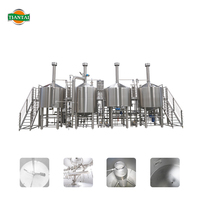 Équipement de brasserie commercial entièrement automatique en acier inoxydable 2000L 3000L 4000L 5000L 10000L, projet clé en main CE ISO