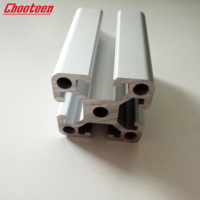 Profils en aluminium à rainure en T 6063-T5 Extrusion 2020 3030 4040 4545 2040