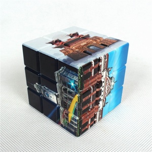 In Màu Kỹ Thuật Số UV Mô Hình Tùy Chỉnh Đồ Chơi Giáo Dục Quà Tặng Khuyến Mại 5.7Cm Kích Thước Magic Cube Puzzle - Product Image 2