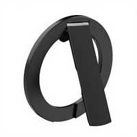 Support de téléphone magnétique ultra-fin tout en métal, aimant puissant, design pliable à une seule barre, support de bureau stable pour iPhone