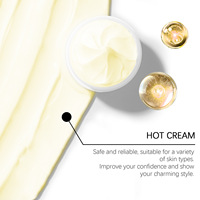 Crème amincissante naturelle végane ODM OEM, crème chaude pour perdre du poids, anti-cellulite, brûleur de graisse corporelle, raffermissante, amincissante