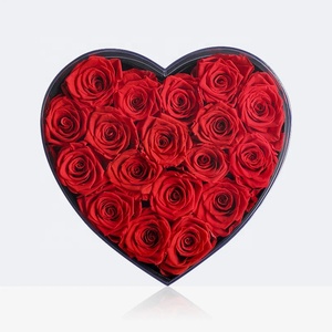 Rosas Eternas Personalizadas con Logotipo, Color Rosa Inmortal, Infinito, Eterno, Flor Roja Estabilizada y Preservada en Forma de Corazón, para el Día de San Valentín, Graduación - Product Image 5