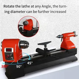 Custom Wood Rotary Lathe Machine Wood Turning Machine Diy Wood Lathe