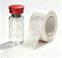 Étiquettes autocollantes personnalisées pour flacons de 3 ml, résistantes aux basses températures, en vinyle, imperméables, pour médicaments, avec logo de marque