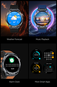 Montre connectée Health ECG ET474, appel SOS d'<span class=keywords><strong>urgence</strong></span>, appels Bluetooth, surveillance de la fréquence cardiaque, du sommeil et du corps, suivi de la forme physique et du sport. - Product Image 6