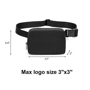 For Hot-Selling Nylon Zipper Waterproof Sports Large Capacity Multi-Functional Crossbody Waist <b>Bag</b> Running Chest <b>Bag</b> - Product Image 3