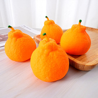 Jouet anti-stress Ugly Orange à presser, Gadget à rebond lent, Incassable, Cadeau créatif et viral pour les blagues, Idéal pour filles et garçons
