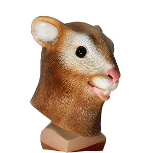 หน้ากากกระรอก ลาเท็กซ์ ชุดคอสเพลย์ ปาร์ตี้  ขนาดเดียว ใช้ได้กับทุกคน - Product Image 3