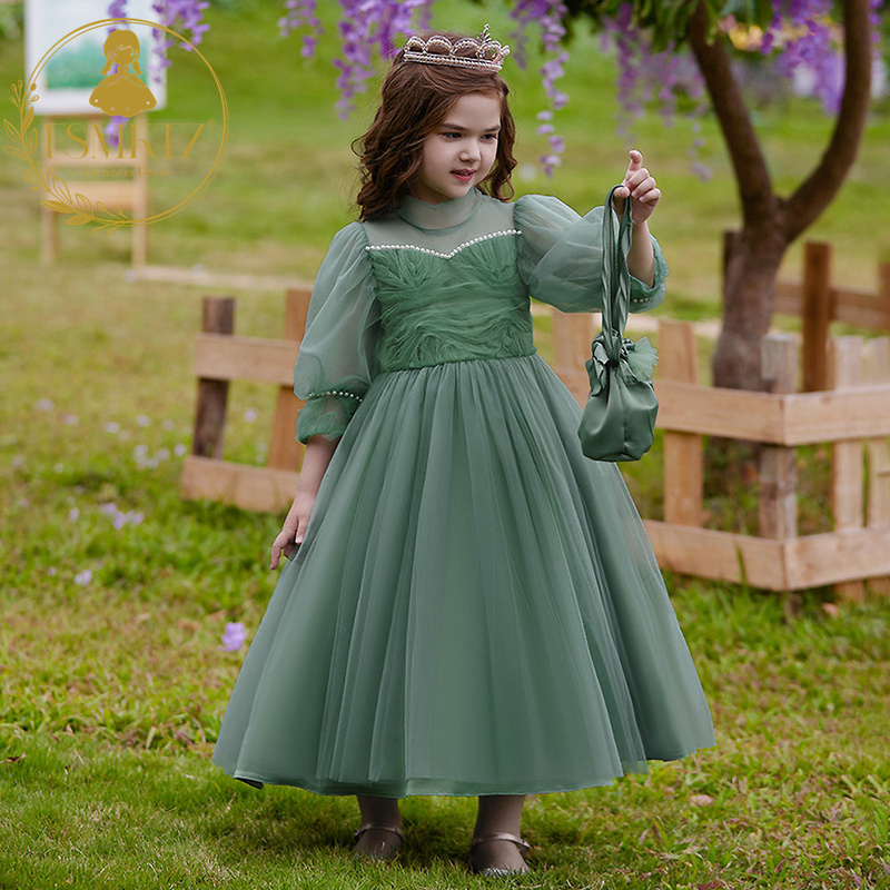 FSMKTZ Satin Ball Gown Dress for