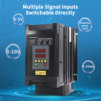Régulateur de tension triphasé 110-440VAC 40A SCR avec interface RS-485 0-10V 4-20mA 0-5V Signal de contrôle