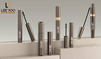 Conteneur de brillant à lèvres logo double face, tube de brillant à lèvres en plastique, emballage de cosmétiques en gros 2 couleurs