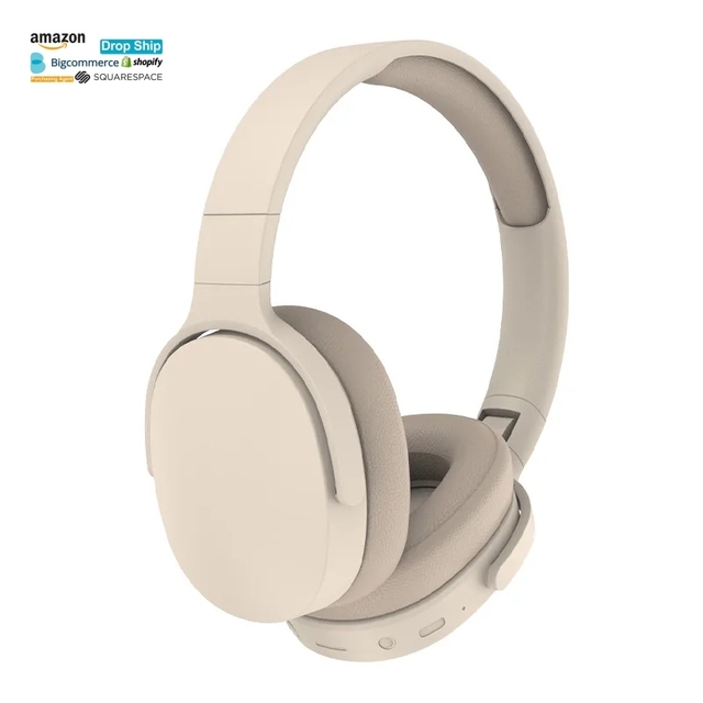 New Style Lifelike Surround High-Quality Sound Foldable Wireless Over-Ear Headphones Multi-Device Compatible