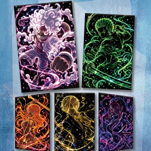 Cartes à collectionner One Piece Anime Artboard <span class=keywords><strong>Luffy</strong></span> <span class=keywords><strong>Gear</strong></span> 5, impression couleur, jeu de table en papier, vente en gros - Product Image 5