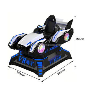 Simulateur de course automobile dynamique 9D VR F1 nouvelle maison et jeu intérieur en métal PC VR pour centre commercial et parc d'attractions - Product Image 1