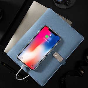 Bloc-notes de chargement sans fil pour ordinateur portable A5 avec câble et batterie externe - Product Image 5