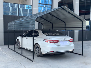 Abri de voiture en aluminium robuste résistant à la neige, kit de carport extérieur, <span class=keywords><strong>garage</strong></span> métallique pour stationnement de véhicules, vente en gros d'usine - Product Image 2