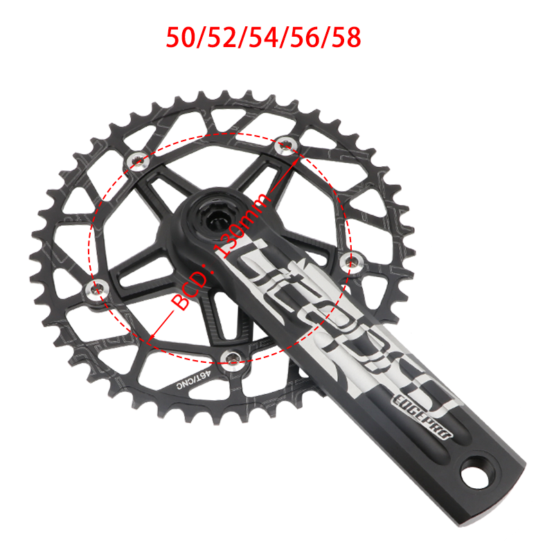 アルミコッタレスクランクセット 花菱ギヤ製作所 ギヤクランク 【通販モノタロウ】 多機能サイクリングクランクプラーペダルレンチ折りたたみ自転車用プロバイククランク軽量自転車クランクセット