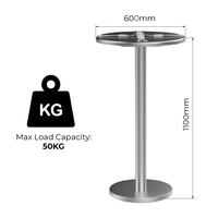 Table de recharge rapide Y2 Power GEM pour téléphones avec paiement par code QR et câbles de charge, idéale pour les bars, les discothèques et les événements commerciaux