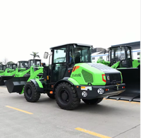 Wheel Loader Listrik New Energy 820TE 2 Ton dengan Bucket Standar 1,2 m³ untuk Dijual CLG820TE, Dilengkapi Blade Pembersih Salju dan Penggerak Manual