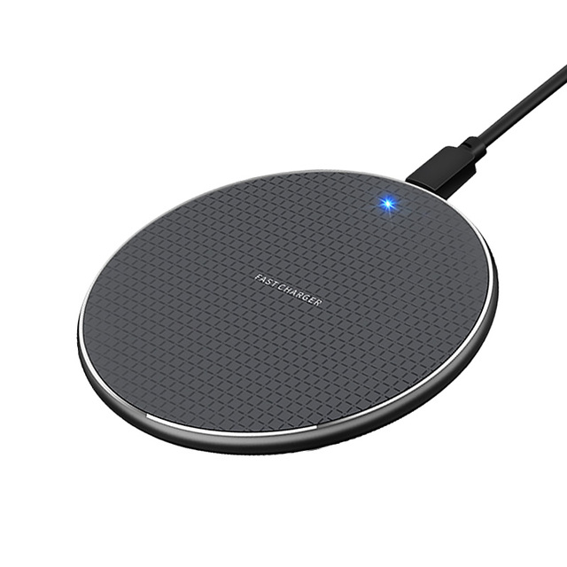15W 10W Ultra Thin Aluminum-alloy Cargadores Chargeur Charger Mobile Phone Fast Charger Wireless Charge for Iphone